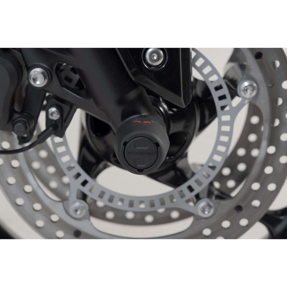 Front Wheel Axle Protector Kit Black STP.11.176.10501/B For Street Triple/Daytona/Tiger 660/Trident