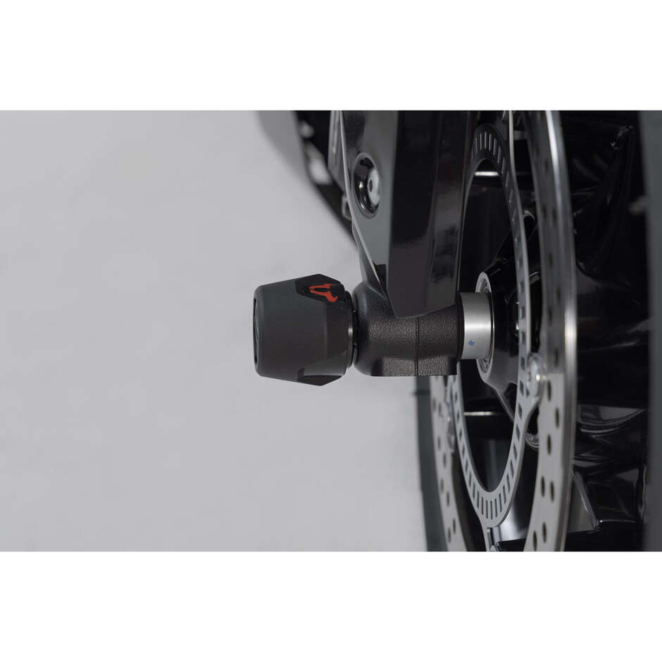 Front Wheel Axle Protector Kit Black STP.11.176.10501/B For Street Triple/Daytona/Tiger 660/Trident