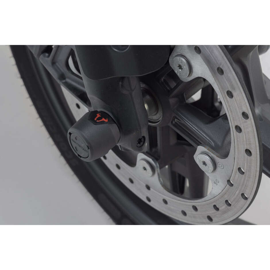 Front Wheel Axle Protector Kit Black STP.18.176.10000/B For Harley-Davidson Pan America (21-)