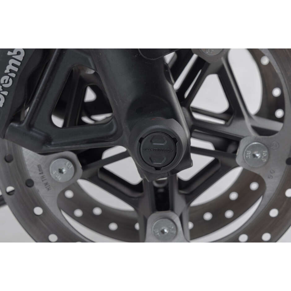 Front Wheel Axle Protector Kit Black STP.18.176.10000/B For Harley-Davidson Pan America (21-)