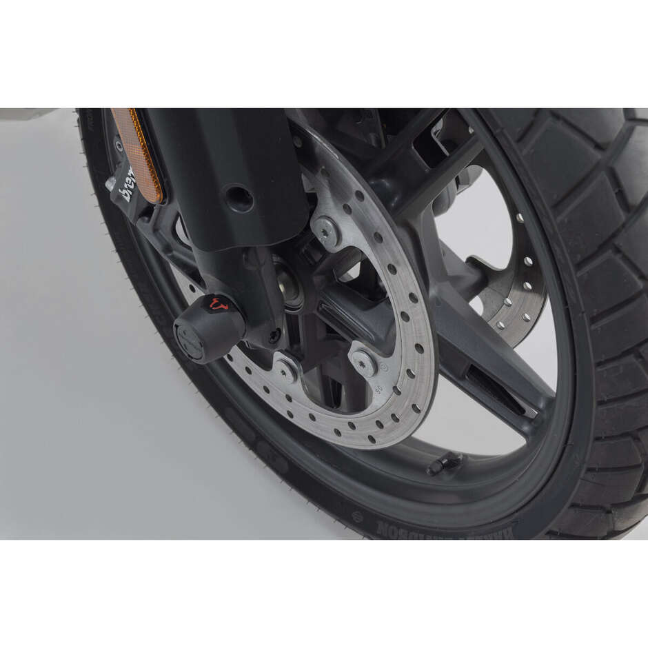 Front Wheel Axle Protector Kit Black STP.18.176.10000/B For Harley-Davidson Pan America (21-)