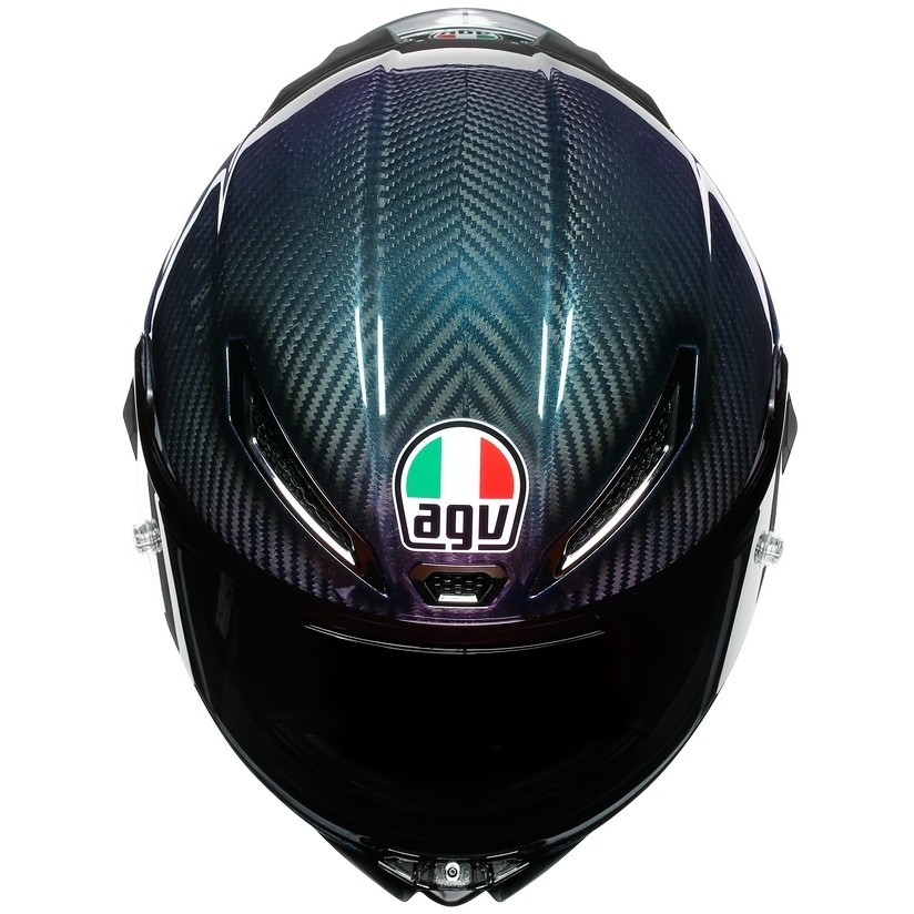 Full Carbon Motorcycle Helmet AGV PISTA GP RR Mono IRIDIUM CARBON