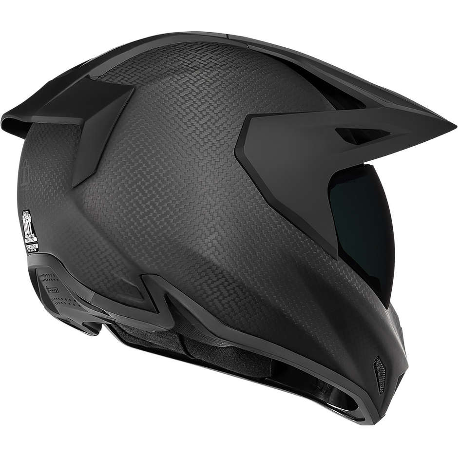 Full Carbon Motorcycle Helmet Icon Variant Pro Ghost Carbon