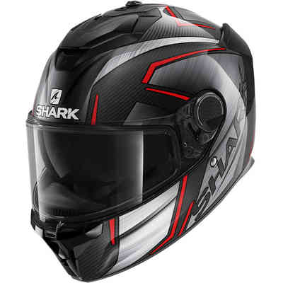 Modular Helmet Tilting Motorcycle Shark EVO ES Bank Mat Matt Black For Sale  Online 