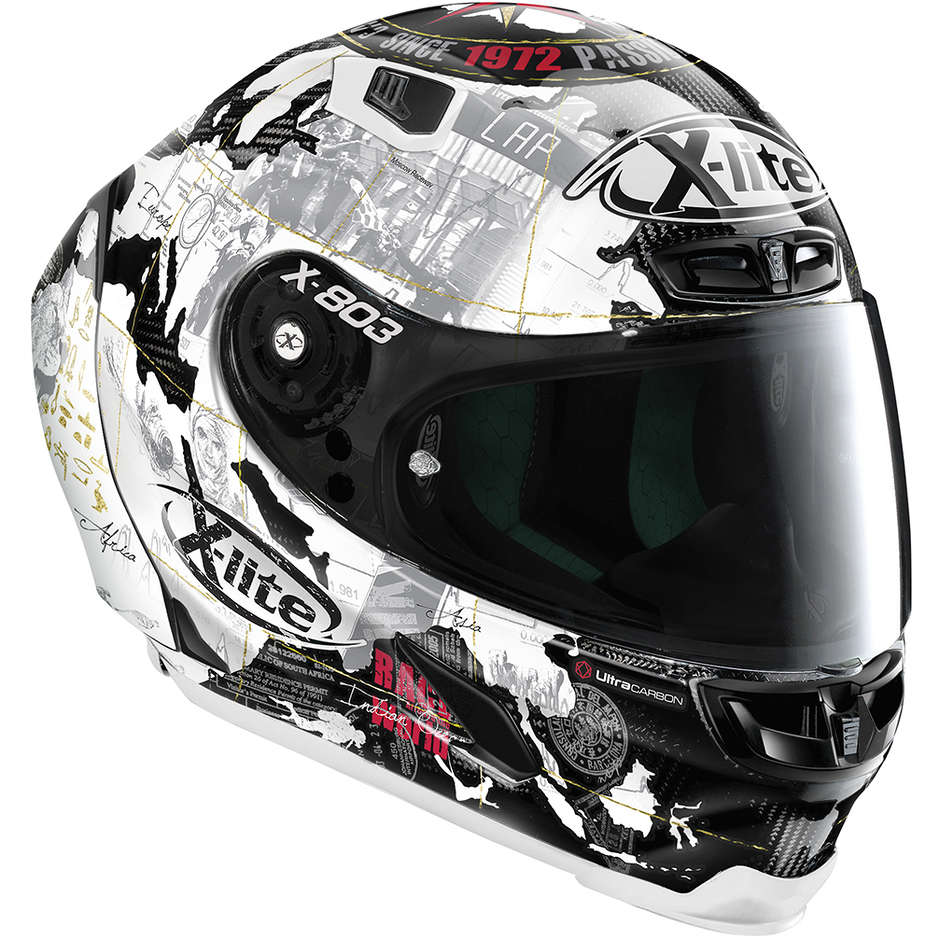 Full Carbon Motorcycle Helmet X-Lite X-803 RS UC CHECA 060