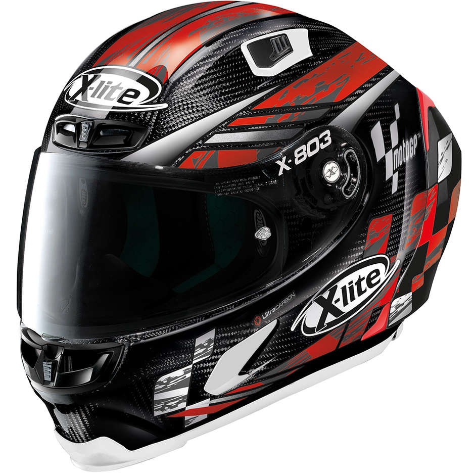 Full Carbon Motorcycle Helmet X-Lite X-803 RS UC MOTO GP 067