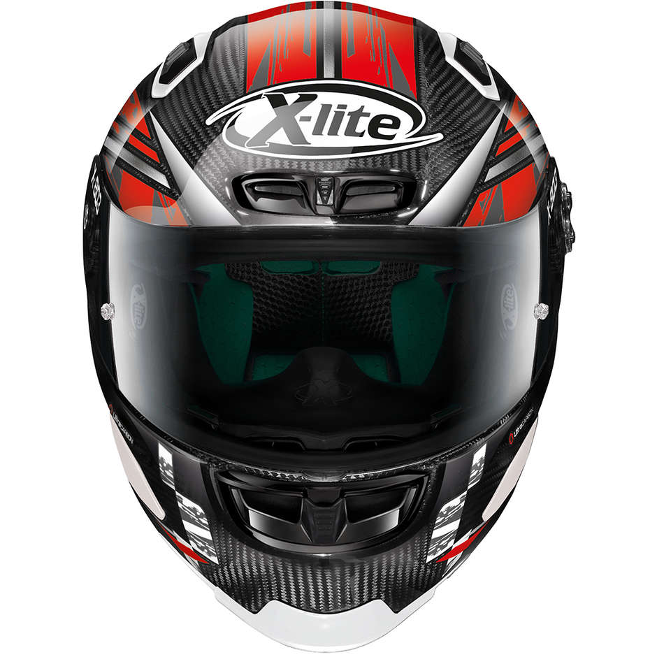 Full Carbon Motorcycle Helmet X-Lite X-803 RS UC MOTO GP 067
