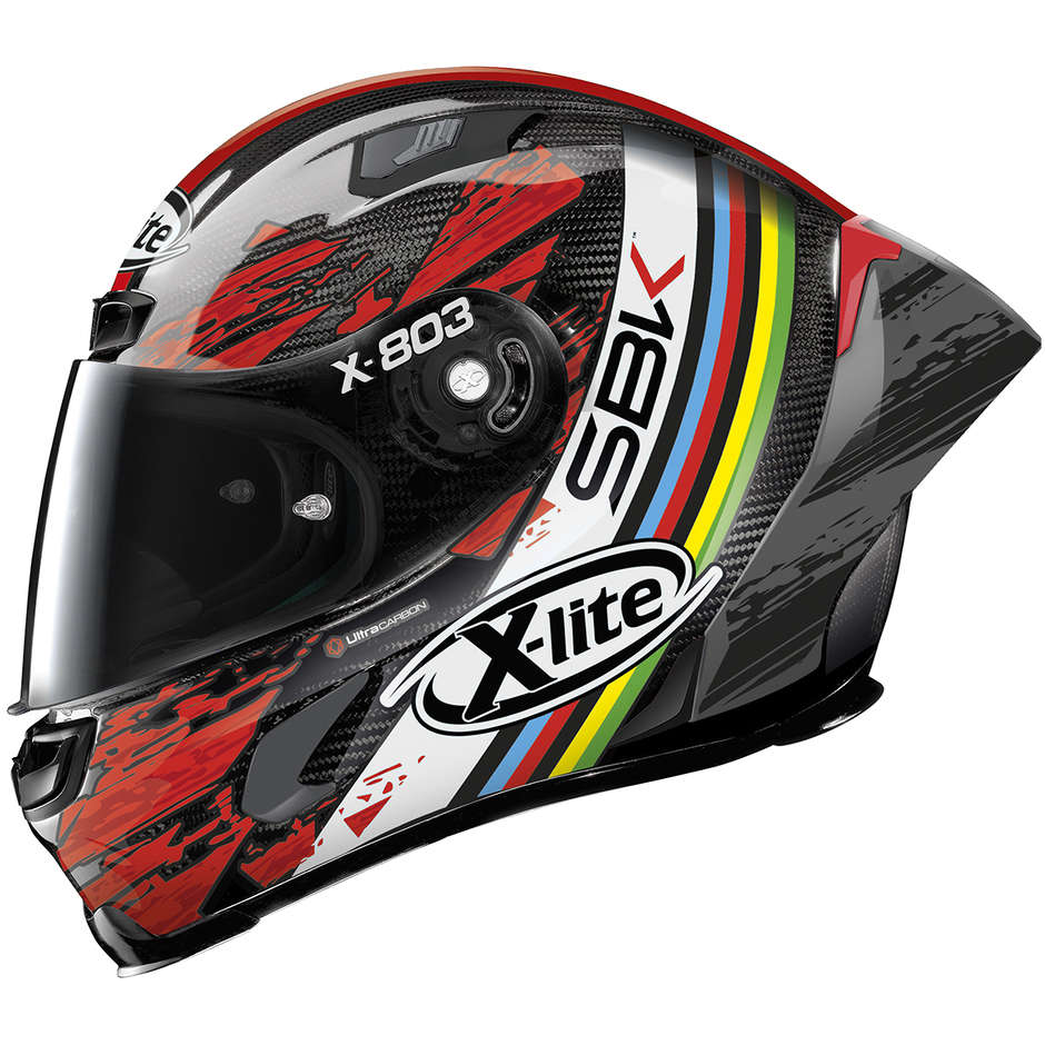 Full Carbon Motorcycle Helmet X-Lite X-803 RS UC SBK 068