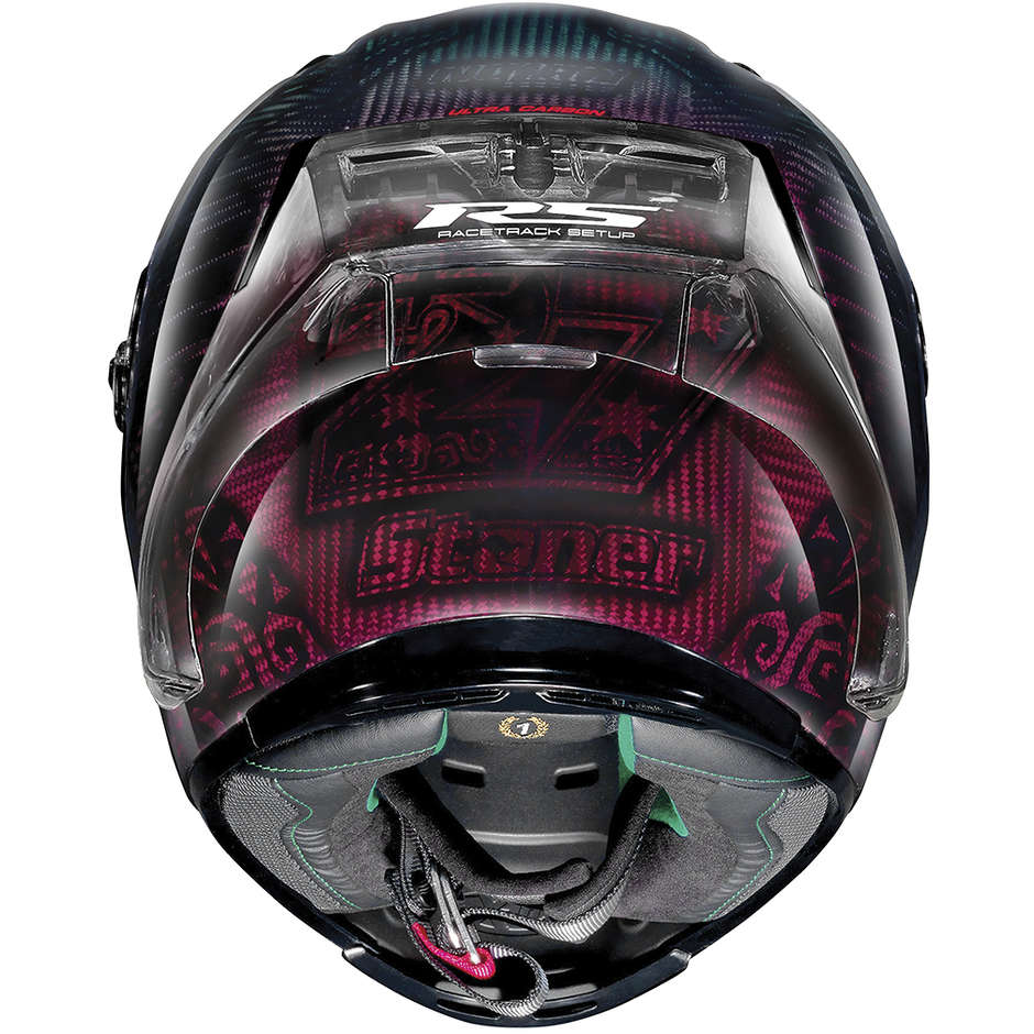 Full Carbon Motorcycle Helmet X-Lite X-803 RS Ultra Carbon REPLICA 025 C. Stoner SuperHero