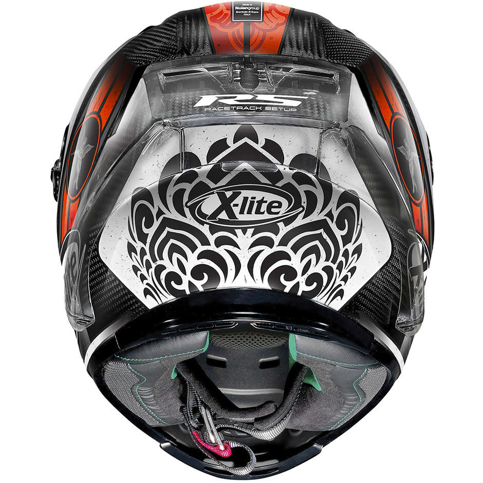 Full Carbon Motorcycle Helmet X-Lite X-803 RS Ultra Carbon REPLICA 030 A. Canet