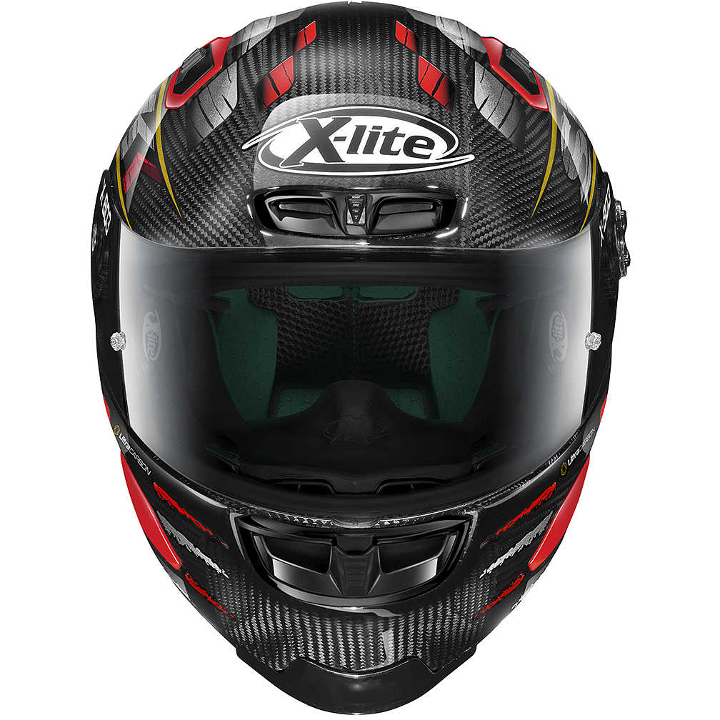 Full Carbon Motorcycle Helmet X-Lite X-803 RS Ultra Carbon SBK 032