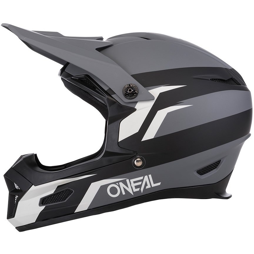 Full Face Bike Helmet Mtb eBike Oneal Fury Stage Black Gray