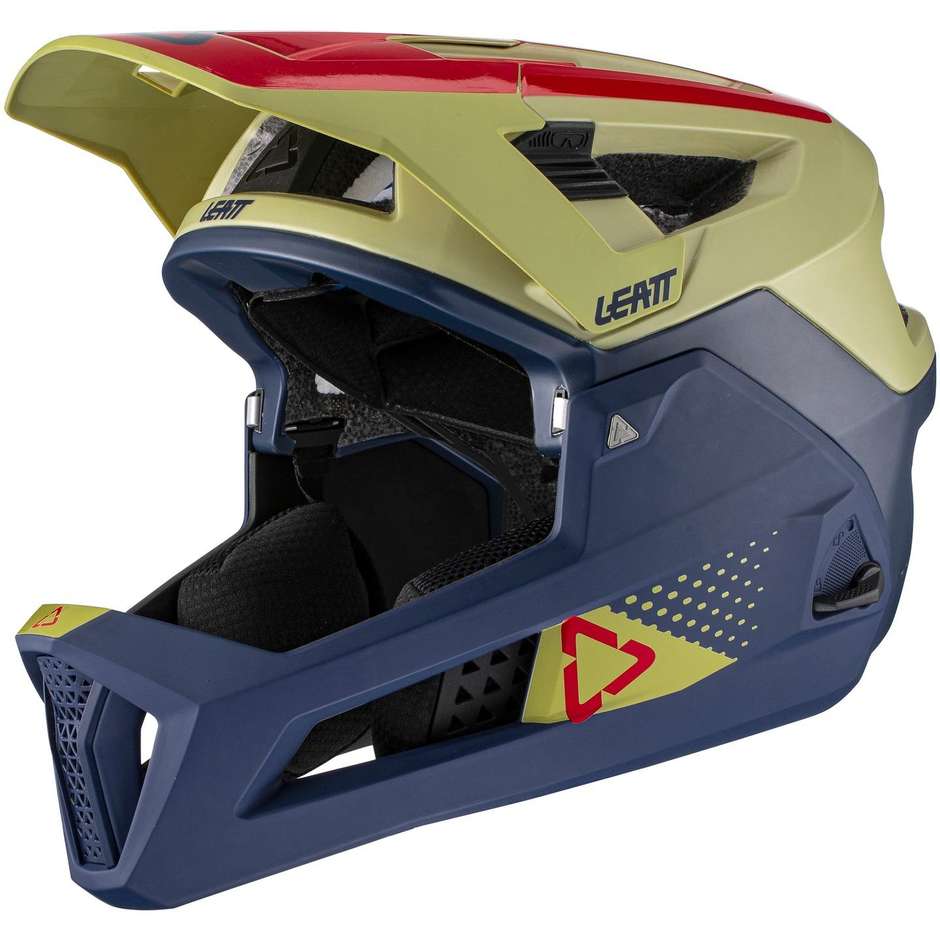 Full Face Bike Helmet Mtb Enduro Leatt 4.0 V21.1 Sand