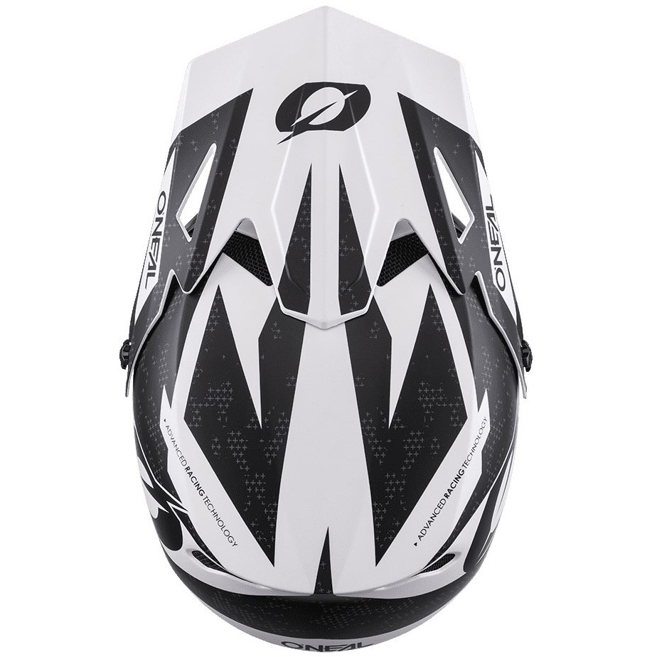 Full Face Helm Fahrrad Mtb eBike Oneal Sonus Deft Schwarz Weiß