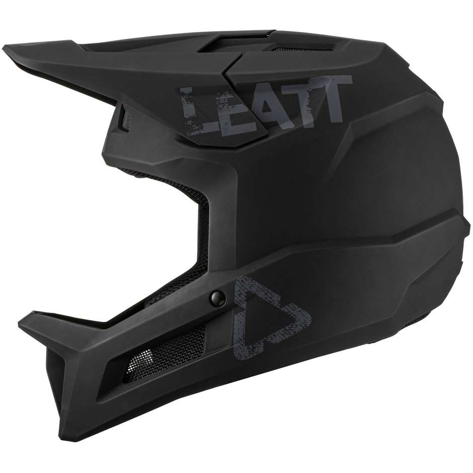 Full Face Helmet Bike Mtb eBike Leatt 1.0 DH V21.1 Black