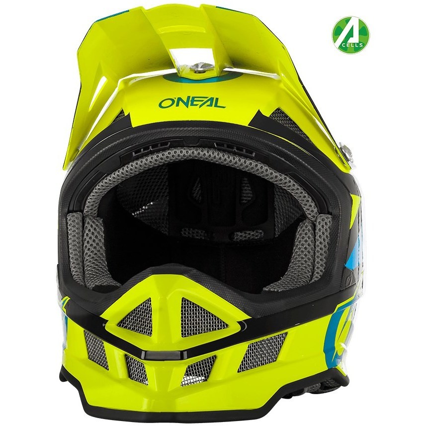 Full Face Helmet Bike Mtb eBike Oneal Blade Ipx Synapse Yellow Black