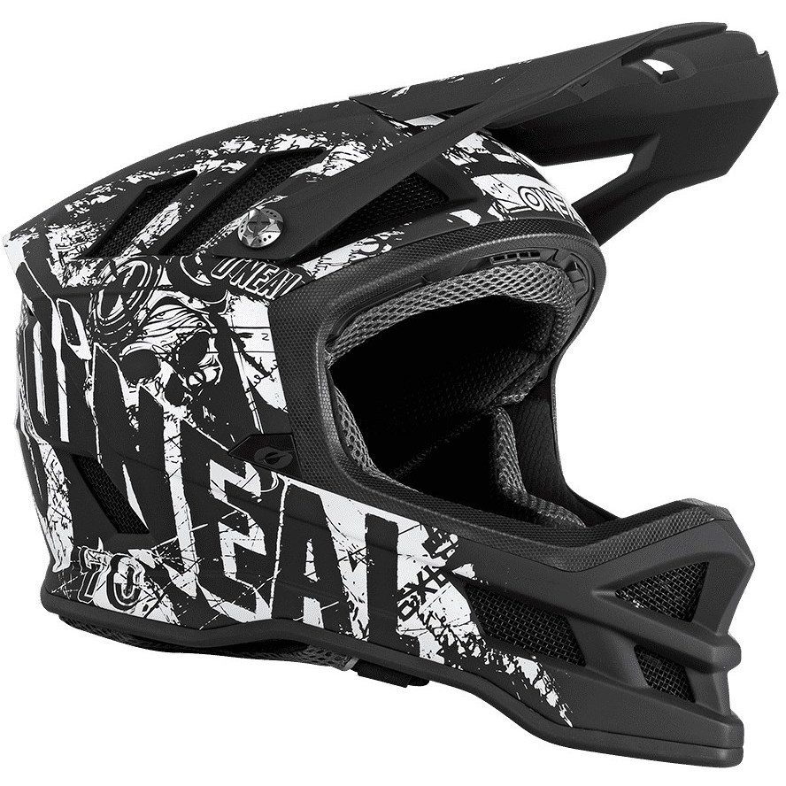 Full Face Helmet Bike Mtb eBike Oneal Blade Rider Matt Black