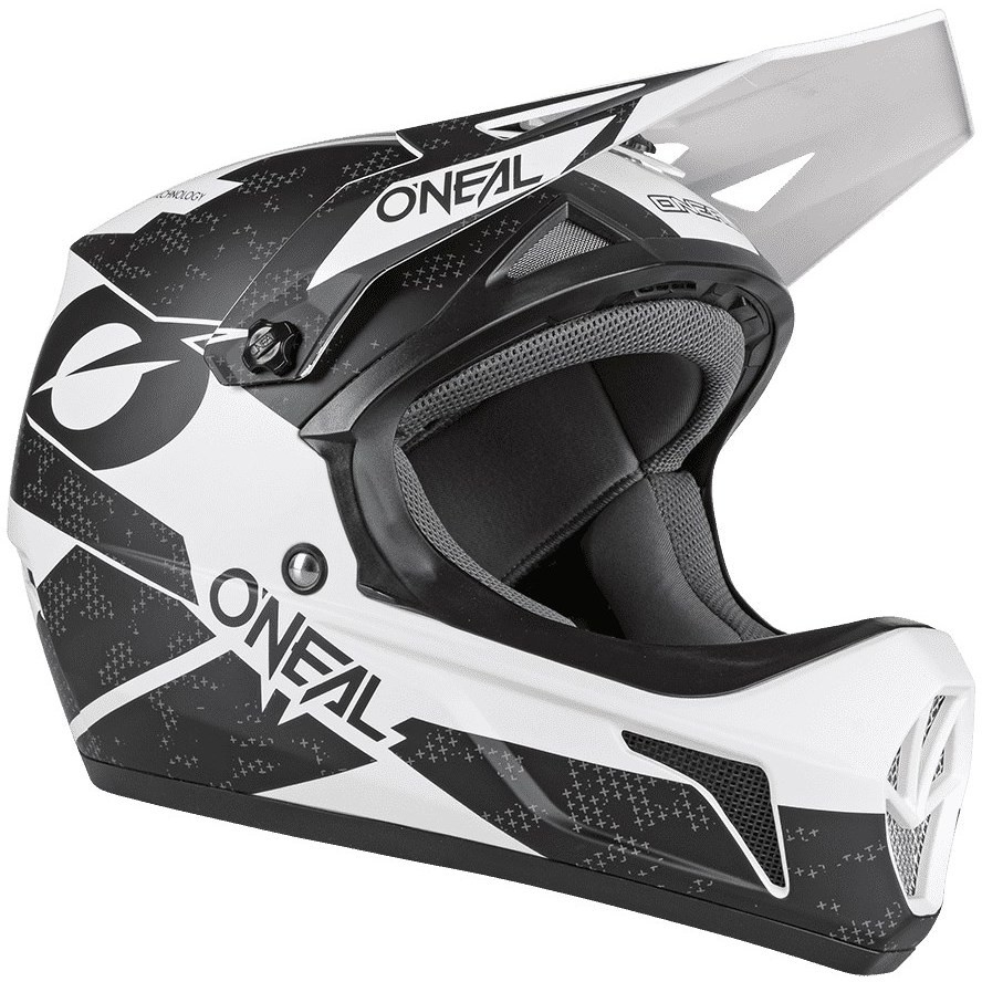 Full Face Helmet Bike Mtb eBike Oneal Sonus Deft Black White