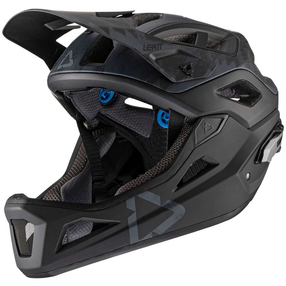 Full Face Helmet Bike Mtb Enduro Leatt 3.0 V21.2 Black