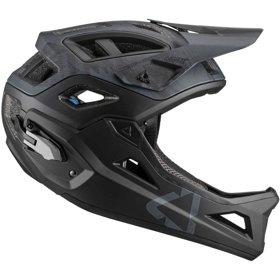 Full Face Helmet Bike Mtb Enduro Leatt 3.0 V21.2 Black