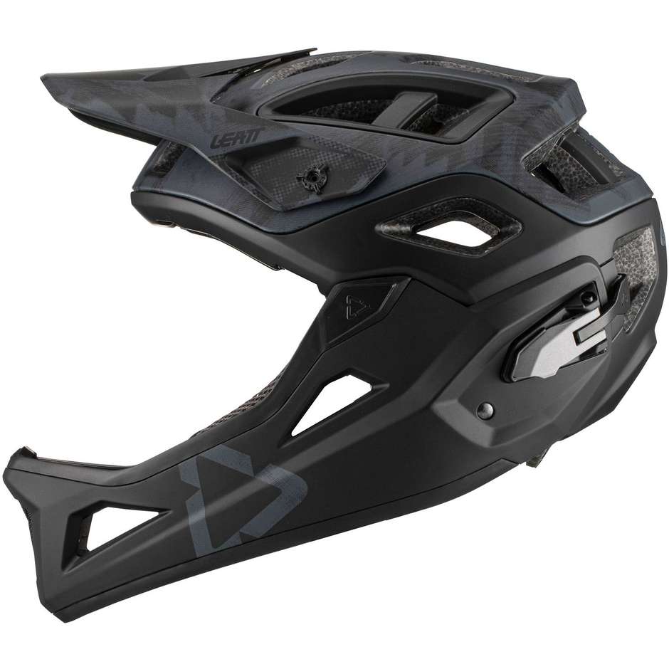 Full Face Helmet Bike Mtb Enduro Leatt 3.0 V21.2 Black