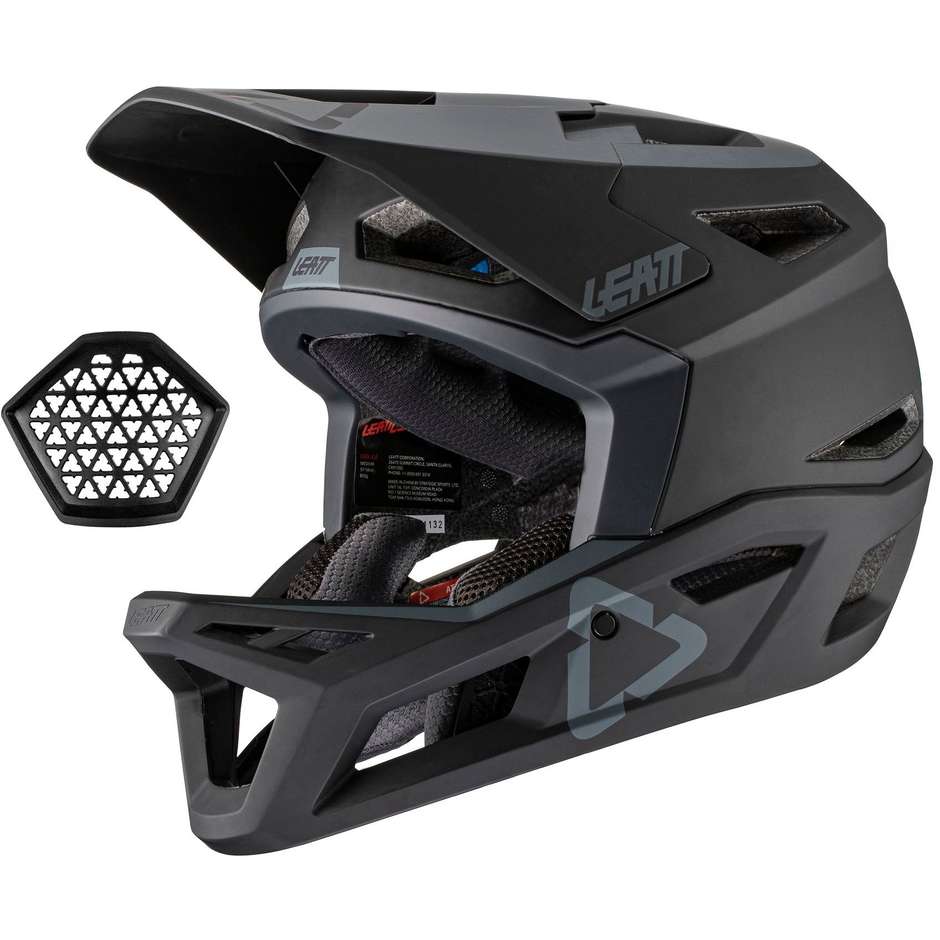 Full Face Helmet Bike Mtb Leatt 4.0 V21.1 Black