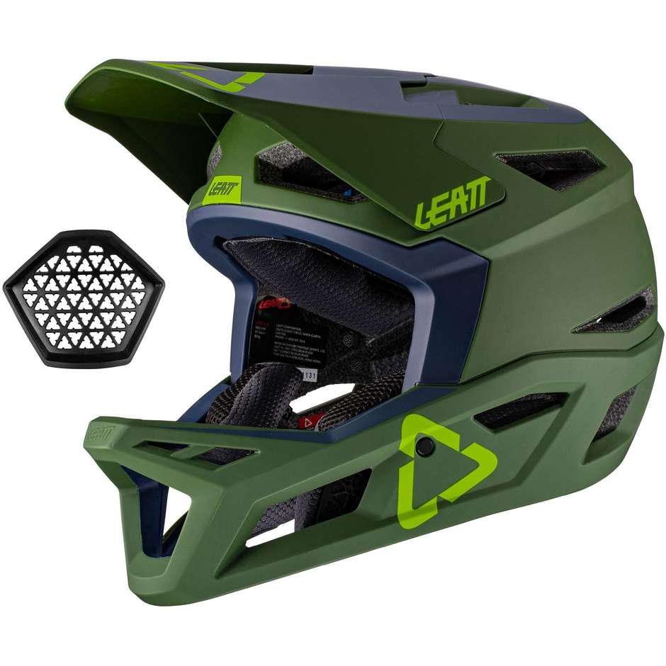 Full Face Helmet Bike Mtb Leatt 4.0 V21.1 Cactus