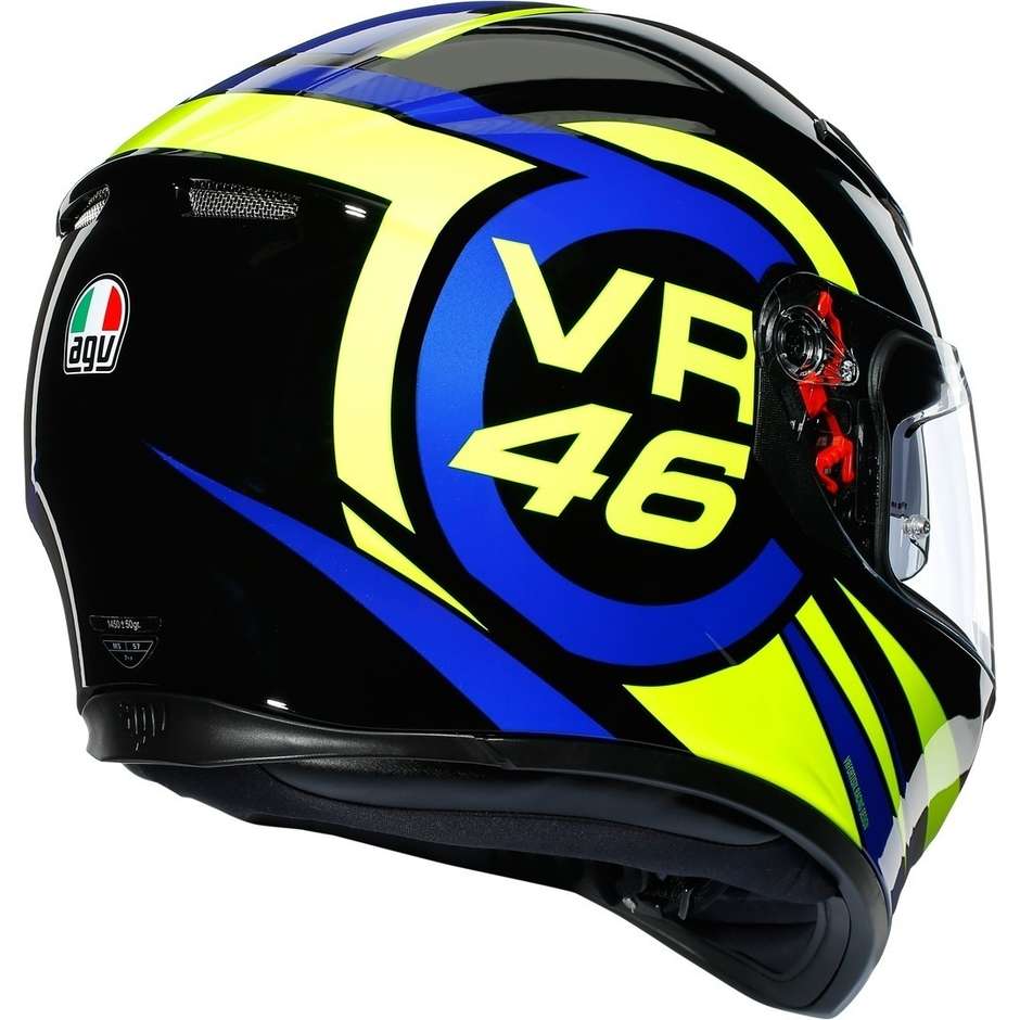 Full Face Helmet Double Visor Agv K3 SV Top RIDE 46