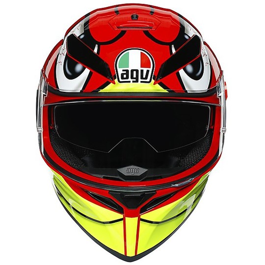 Full Face Helmet Double Visor Moto Agv K3 SV Multi BIRDY For Sale