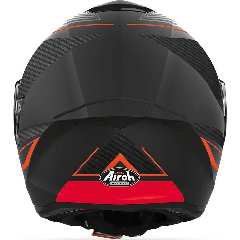 Full Face Helmet Double Visor Motorcycle Airoh ST 501 ALPHA Red Matt