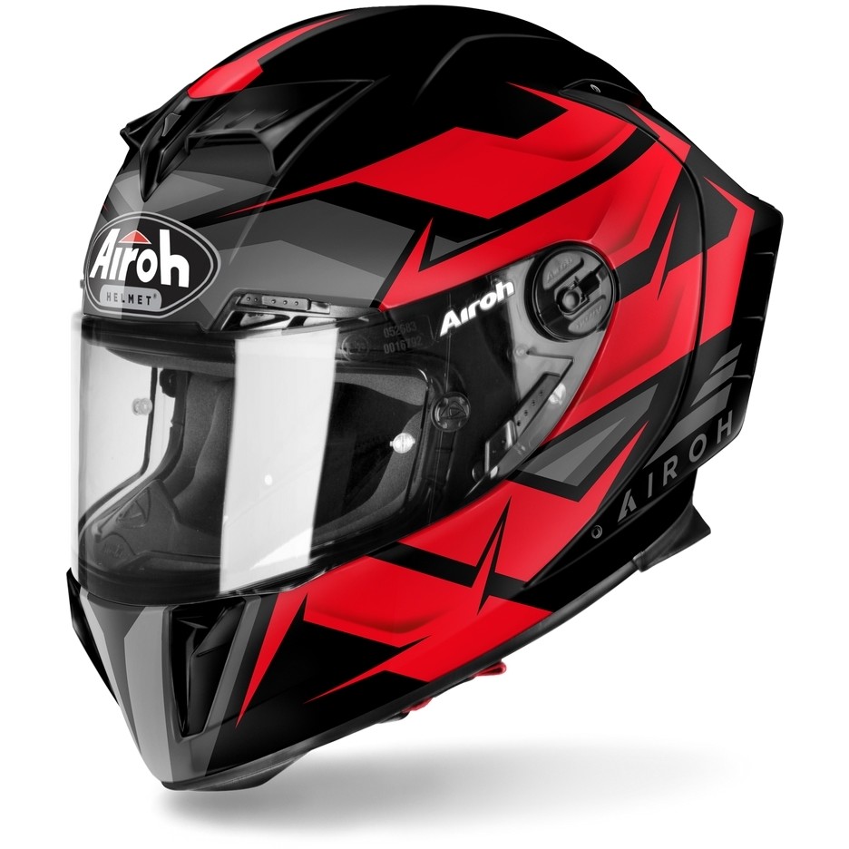 Full Face Helmet in Airoh Motorcycle Fiber GP550 S Wander Matt Red