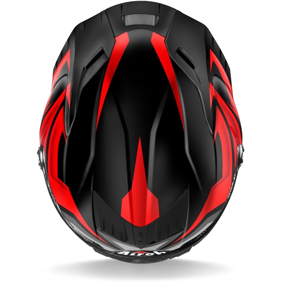 Full Face Helmet in Airoh Motorcycle Fiber GP550 S Wander Matt Red