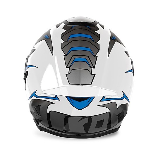 Full Face Helmet Moto Airoh ST 501 BIONIC Blue Shiny Chrome