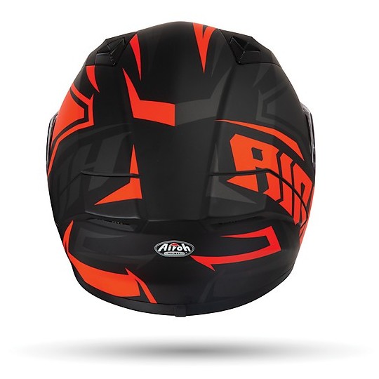 Full Face Helmet Moto Airoh VALOR IMPACT Matt Orange