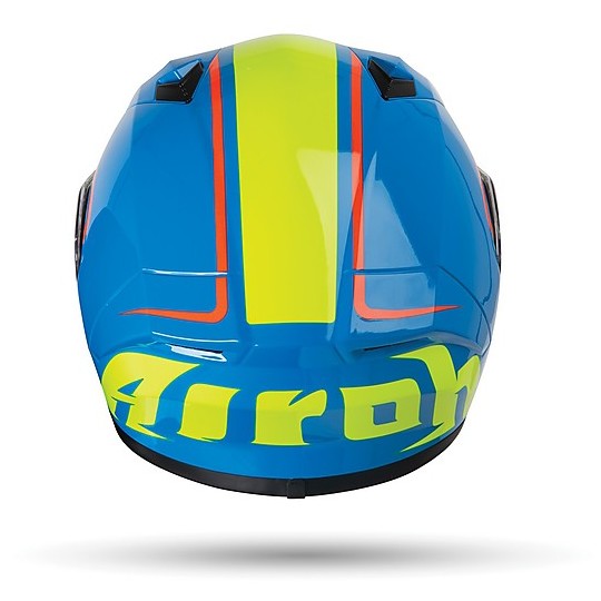 Full Face Helmet Moto Airoh VALOR MARSHALL Light Blue