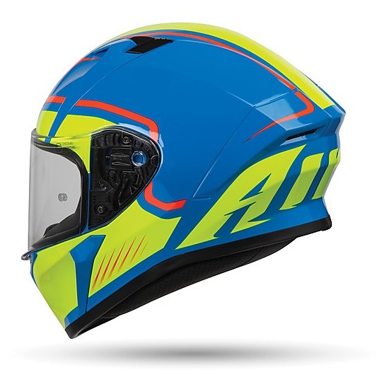 Full Face Helmet Moto Airoh VALOR MARSHALL Light Blue