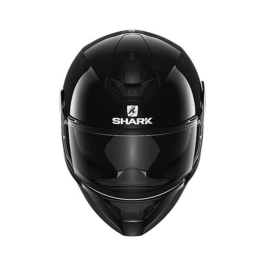 Full Face Helmet Moto Shark D-SKWAL 2 Blank Glossy Black