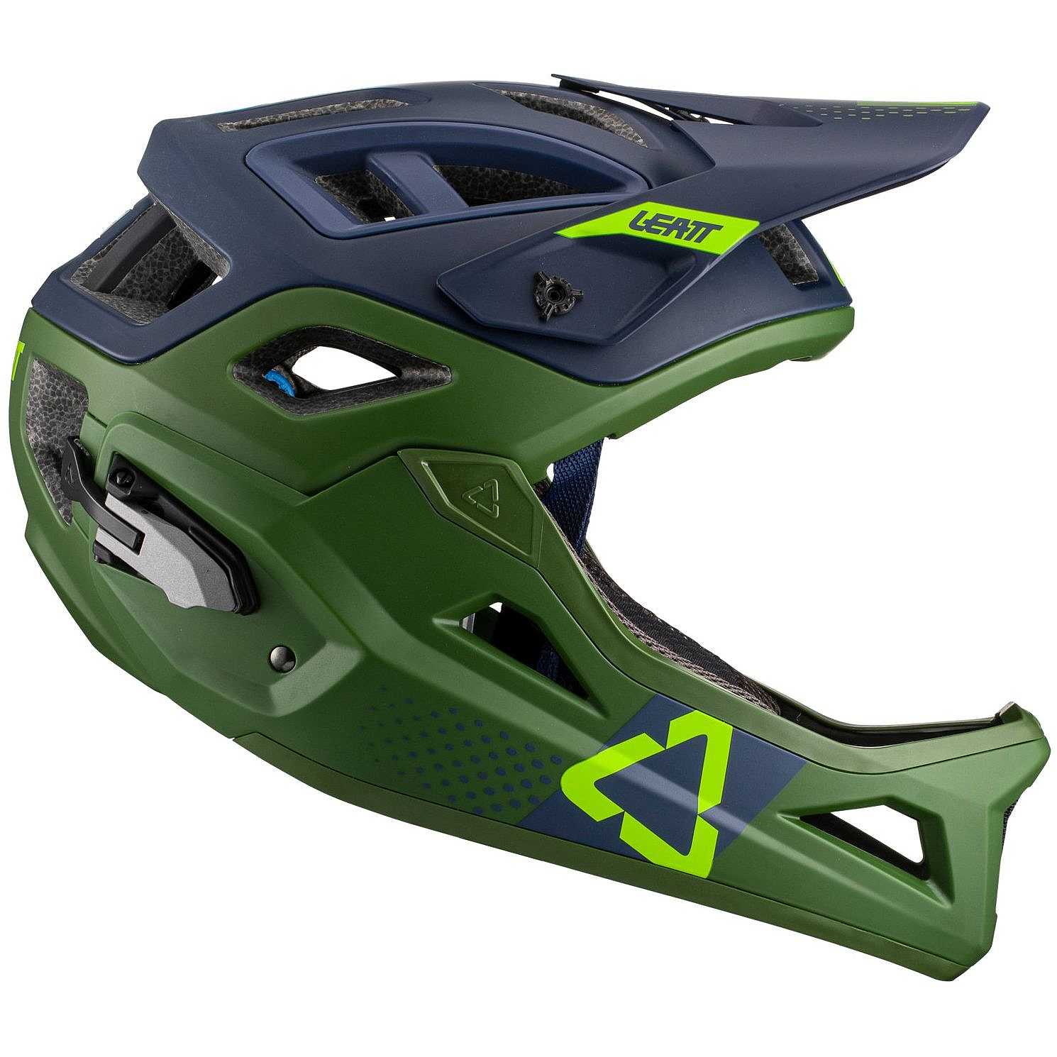 Full Face Helmet Mtb Enduro Leatt 3.0 V21.1 Cactus For Sale Online ...