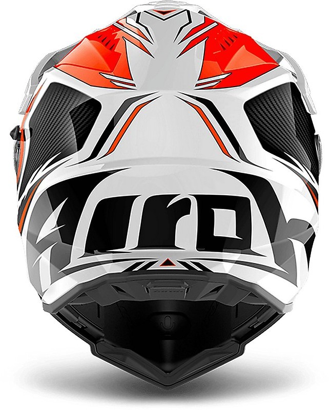 Resoneer Caroline hebben zich vergist Full-Face Helmet ON-OFF Motorcycle Touring Airoh COMMANDER Carbon Orange  Shiny For Sale Online - Outletmoto.eu