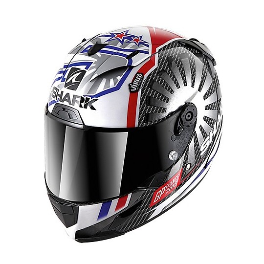 Full Face Helmet Racing Motorcycle Shark RACE-R PRO Carbon Replica Zarco GP France 2019