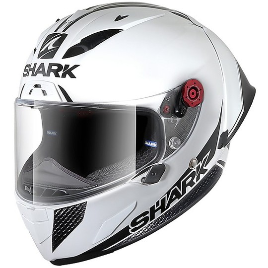 Full Face Helmet Racing Motorcycle Shark RACE-R PRO GP 30tH Anniversary White