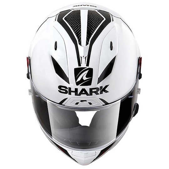 Full Face Helmet Racing Motorcycle Shark RACE-R PRO GP 30tH Anniversary White