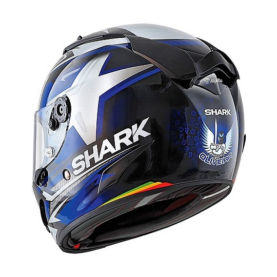 Full Face Helmet Racing Motorcycle Shark RACE-R PRO Replica Oliveira 2019