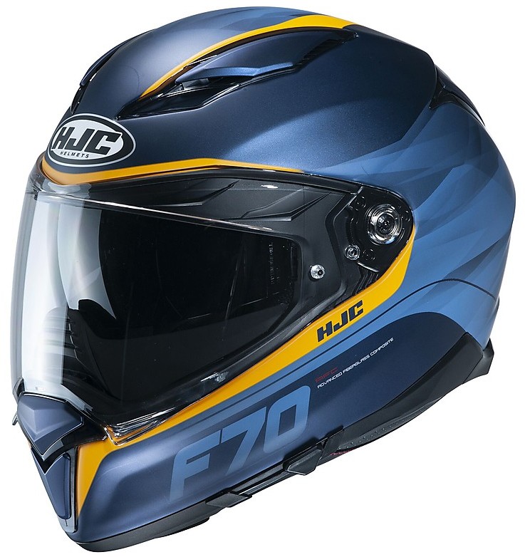 New Fast Shipping! HJC F70 Feron Blue MC2SF  Motorcycle Helmet 