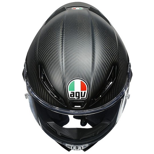 Full Face Motorcycle Helmet AGV PISTA GP RR Mono Carbon Matt FIM Approved