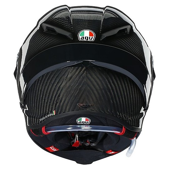 Full Face Motorcycle Helmet AGV PISTA GP RR Mono Glossy Carbon FIM Approved