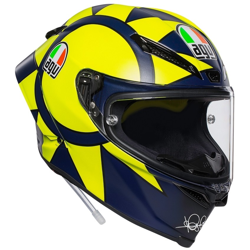 Full Face Motorcycle Helmet AGV PISTA GP RR Top SOLELUNA 2019 FIM approved