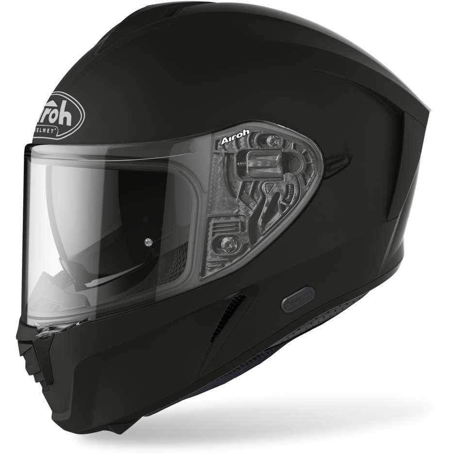 Full Face Motorcycle Helmet Double Visor Airoh SPARK Color Matt Black