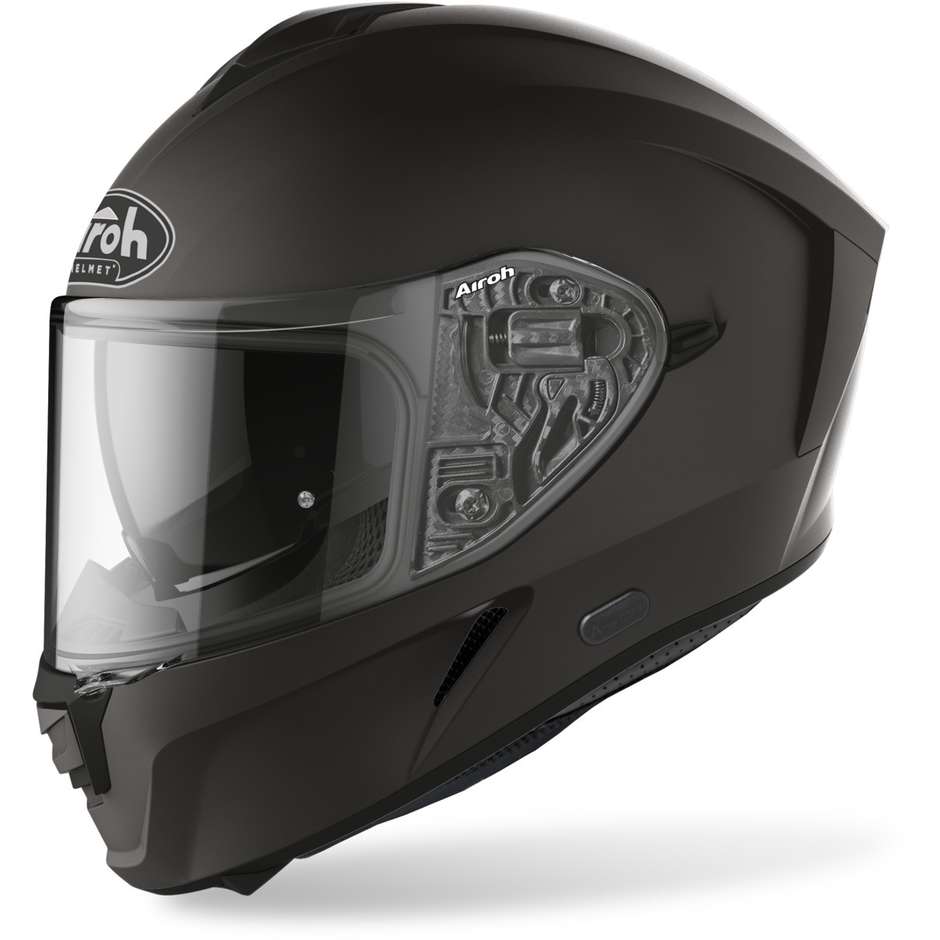Full Face Motorcycle Helmet Double Visor Airoh SPARK Matt Anthracite Color