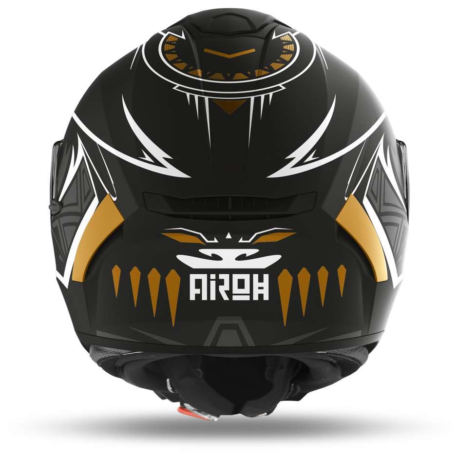 Full Face Motorcycle Helmet Double Visor Airoh SPARK Vibe Matt Black
